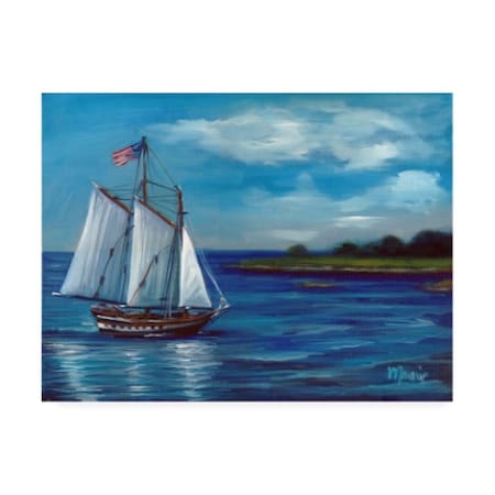 Marnie Bourque 'Flag On Parade' Canvas Art,24x32